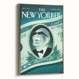 New Yorker Magazine Art - Ray Charles Dollar Bill Poster