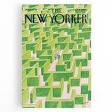 New Yorker Magazine Art - Lost in the Maze Poster