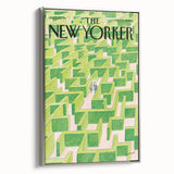 New Yorker Magazine Art - Lost in the Maze Poster