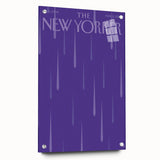 New Yorker Magazine Art - Purple Rain Poster