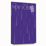 New Yorker Magazine Art - Purple Rain Poster