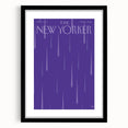 New Yorker Magazine Art - Purple Rain Poster