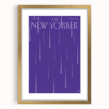 New Yorker Magazine Art - Purple Rain Poster