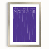 New Yorker Magazine Art - Purple Rain Poster