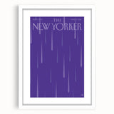 New Yorker Magazine Art - Purple Rain Poster
