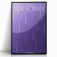 New Yorker Magazine Art - Purple Rain Poster