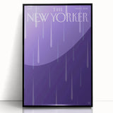 New Yorker Magazine Art - Purple Rain Poster