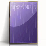 New Yorker Magazine Art - Purple Rain Poster