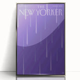 New Yorker Magazine Art - Purple Rain Poster