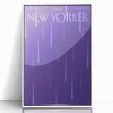 New Yorker Magazine Art - Purple Rain Poster