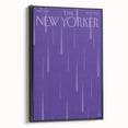 New Yorker Magazine Art - Purple Rain Poster
