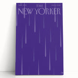 New Yorker Magazine Art - Purple Rain Poster