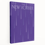 New Yorker Magazine Art - Purple Rain Poster