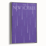 New Yorker Magazine Art - Purple Rain Poster