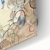 New Yorker Magazine Art - Bicycle Shop Poster