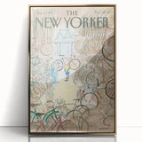 New Yorker Magazine Art - Bicycle Shop Poster