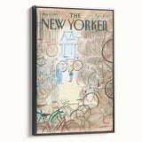 New Yorker Magazine Art - Bicycle Shop Poster