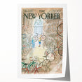 New Yorker Magazine Art - Bicycle Shop Poster