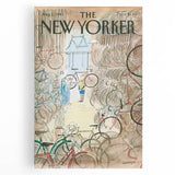 New Yorker Magazine Art - Bicycle Shop Poster