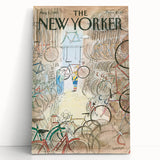 New Yorker Magazine Art - Bicycle Shop Poster