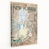 New Yorker Magazine Art - Bicycle Shop Poster