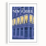 New Yorker Magazine Art - Bunnies in the Window Poster