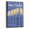 New Yorker Magazine Art - Bunnies in the Window Poster
