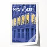 New Yorker Magazine Art - Bunnies in the Window Poster