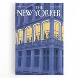 New Yorker Magazine Art - Bunnies in the Window Poster