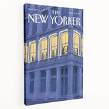 New Yorker Magazine Art - Bunnies in the Window Poster