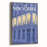 New Yorker Magazine Art - Bunnies in the Window Poster