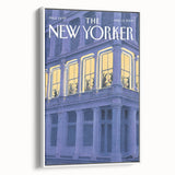 New Yorker Magazine Art - Bunnies in the Window Poster