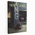 New Yorker Magazine Art - Nighttime NYC Poster