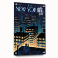New Yorker Magazine Art - Rooftop View of NYC Poster