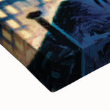 New Yorker Magazine Art - Rooftop View of NYC Poster