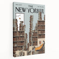 Classic New Yorker Cartoons Prints - Book Tower Illustration