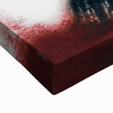 Eiffel Tower New Yorker Poster - 2015 Red Accent Paris Illustration Art