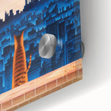 New Yorker Poster - 2009 Empire State Building Cat View Wall Art