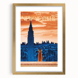 New Yorker Poster - 2009 Empire State Building Cat View Wall Art