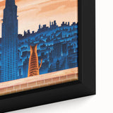 New Yorker Poster - 2009 Empire State Building Cat View Wall Art