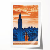 New Yorker Poster - 2009 Empire State Building Cat View Wall Art