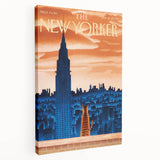 New Yorker Poster - 2009 Empire State Building Cat View Wall Art