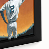 New Yorker Poster - 2014 Baseball Farewell Pinstripe Jersey Art