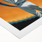 New Yorker Poster - 2014 Baseball Farewell Pinstripe Jersey Art