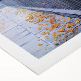 New Yorker Poster - 1968 Autumn Foliage & Iron Fence Urban Art