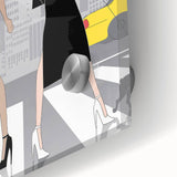 New Yorker Poster - 2015 Fashion Strut in NYC Illustration Art