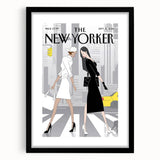 New Yorker Poster - 2015 Fashion Strut in NYC Illustration Art