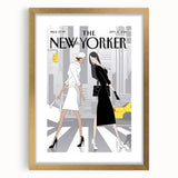 New Yorker Poster - 2015 Fashion Strut in NYC Illustration Art