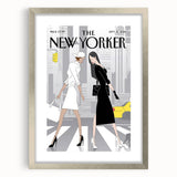 New Yorker Poster - 2015 Fashion Strut in NYC Illustration Art