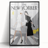 New Yorker Poster - 2015 Fashion Strut in NYC Illustration Art